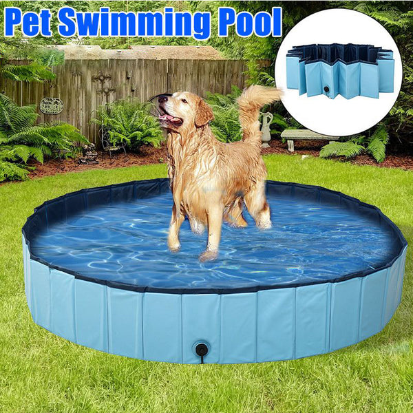 Foldable and Portable Swimming Pool Pet Bath