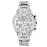 Diamond Calendar Watches  luxurious and sophisticated timepiece 30M water resistance