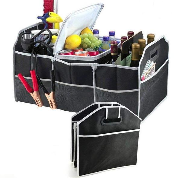 Car Organizer Boot Stuff Food Storage Bags trunk organizer Automobile Stowing Tidying Interior Accessories Folding Collapsible