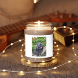 " Black Dog " Design Scented Candles, 9oz Holiday Gift Birthday Gift Comfort Spice Scent, Sea Breeze Scent, Vanilla Bean Scent Home Decor