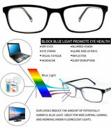 3pcs Blue Light Blocking Glasses For Men & Women