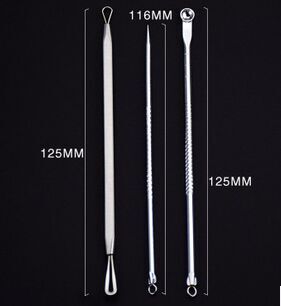 3pcs High quality Blackhead Remover Tool Set for Blackheads, Acne