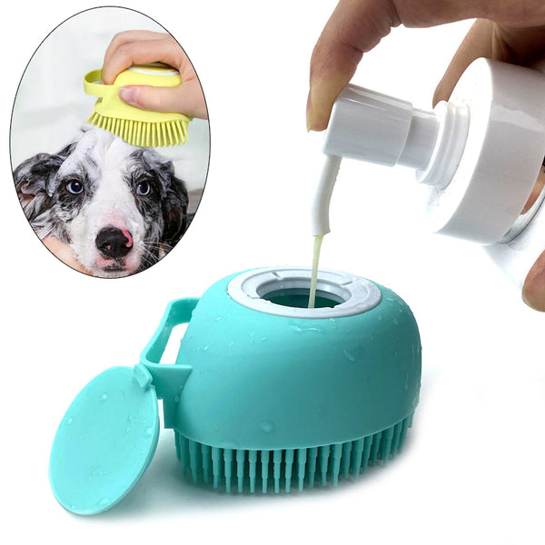 3pcs Easy and Convenient Pet Bath Soft Brush