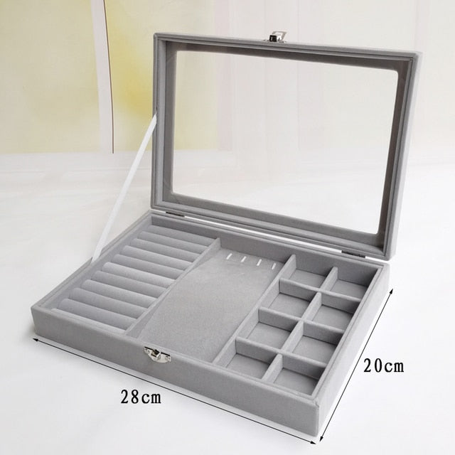Velvet Jewelry Organizer perfect for storing and displaying your favorite jewelry pieces.