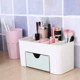 2 pcs Brand New High-quality Plastic Makeup Organizer