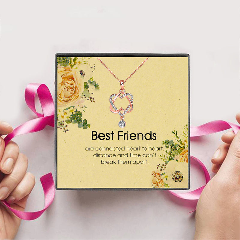 50% OFF " Best Friends " Gift Box + Necklace (Options to choose from)