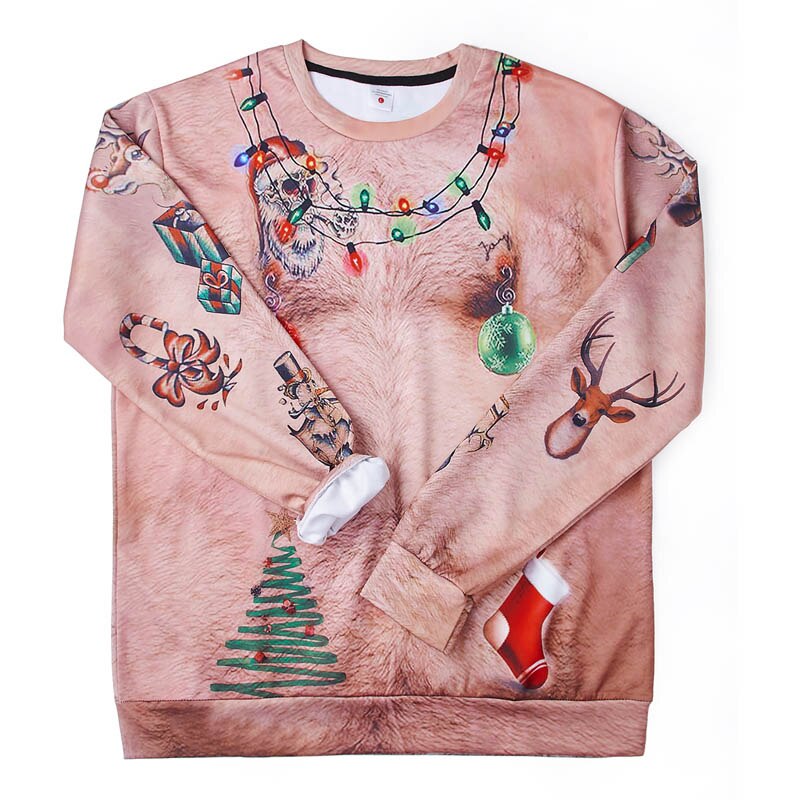 Christmas Unisex Women Men Pullover Sweater Sweatshirt