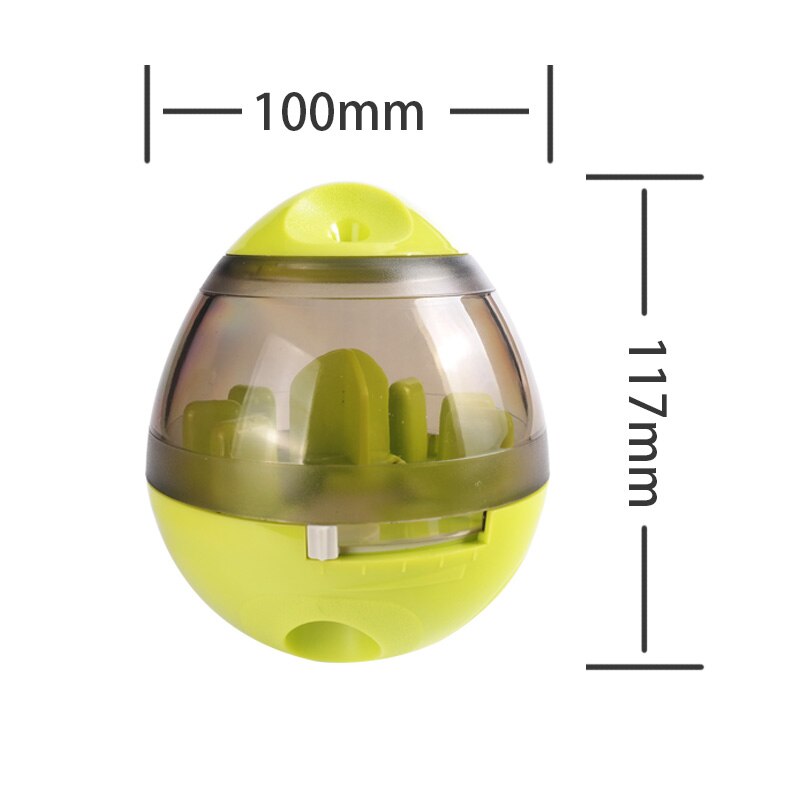 Interactive Pet Food Dispenser Dome-Shaped Toy