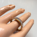 Brand-new 10 1/2 fashion jewelry ring w/ pink gems. Women's Ladies Fashion Jewelry - Findsbyjune.com