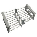 50% OFF Retractable Stainless Steel Sink Drainer Rack